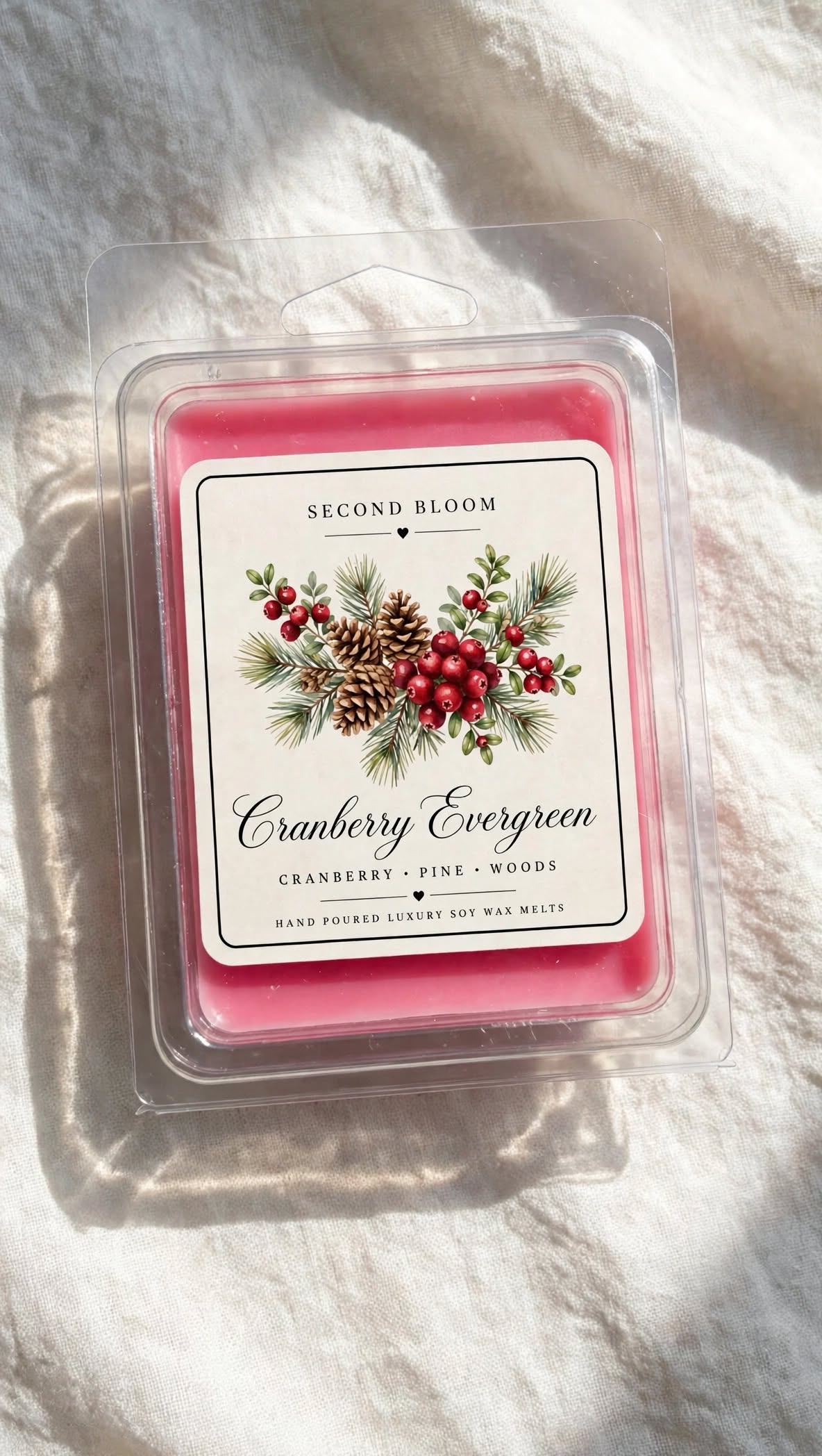 Cranberry Evergreen - Luxury Soy Wax Melts