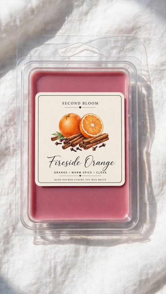 Fireside Orange - Luxury Soy Wax Melts